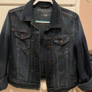 Dark wash Aeropostale denim jacket